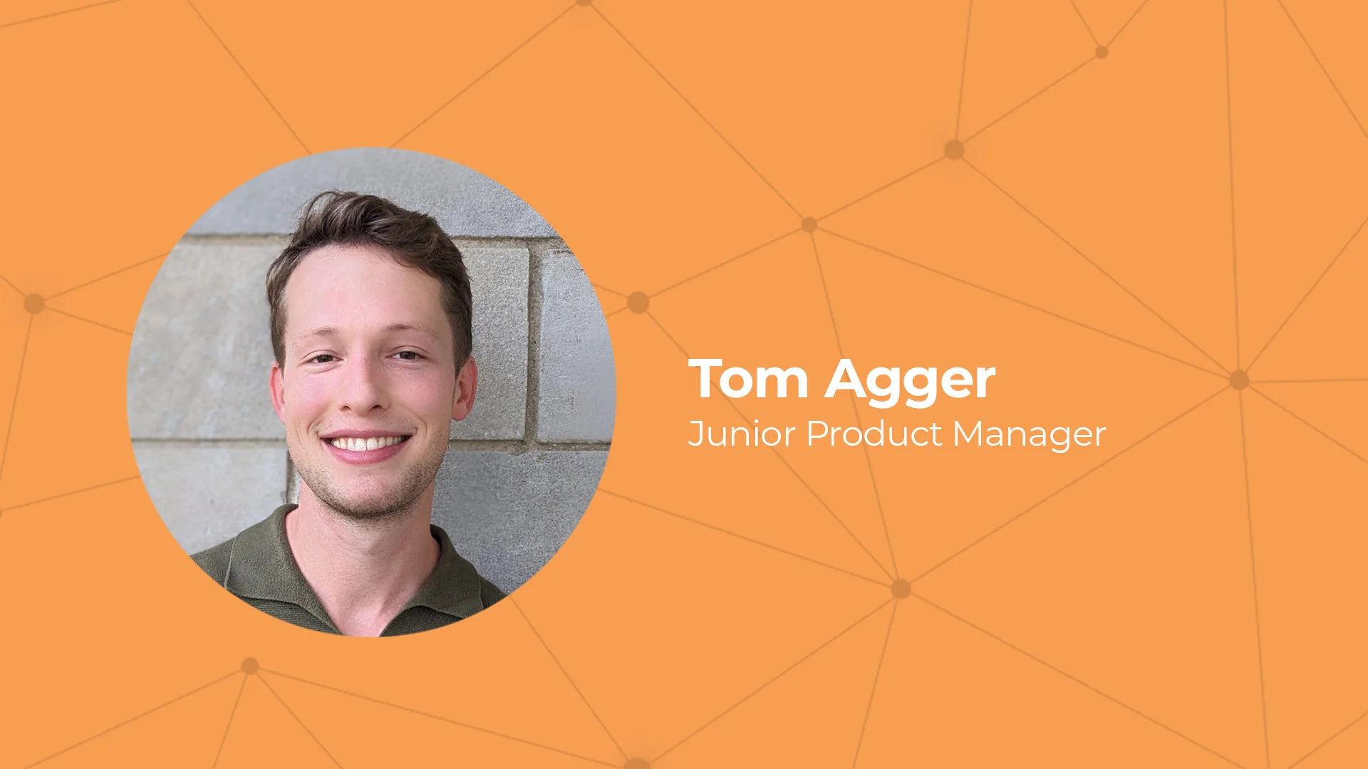 Team Q&A: Tom Agger - Junior Product Manager - Content & Enablement sustainability